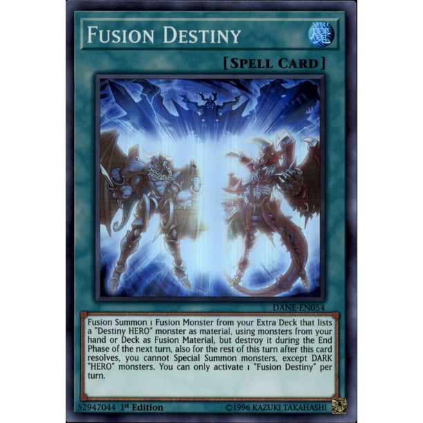 DANE-EN054 Fusion Destiny Super Rare UNL Edition Mint YuGiOh Card 
